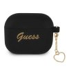 Guess GUA3LSCHSK AirPods 3 coverczarny/black Silicone Charm Heart Collection
